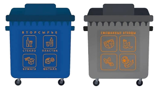 Двухпоточная система раздельного сбора отходов Двухпоточная система раздельного сбора отходов